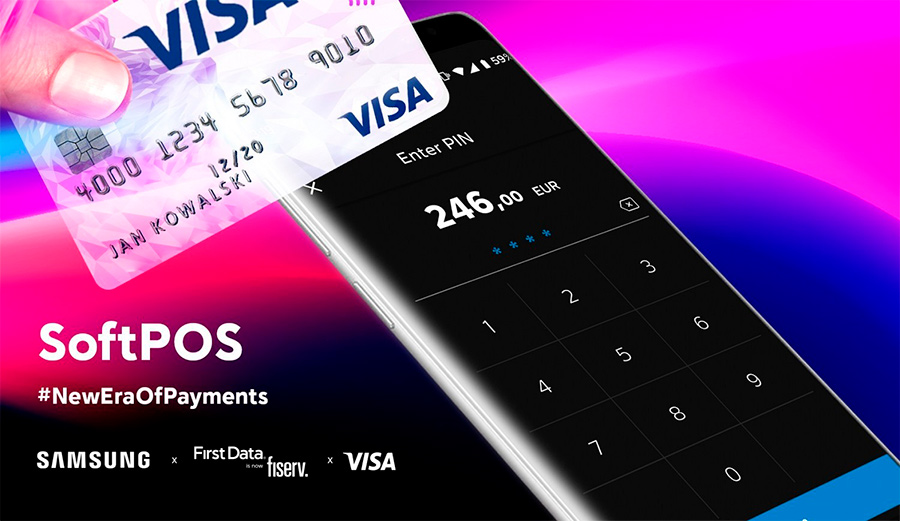 Смартфон как mPos-терминал: Visa и Samsung работают над новой системой оплаты 