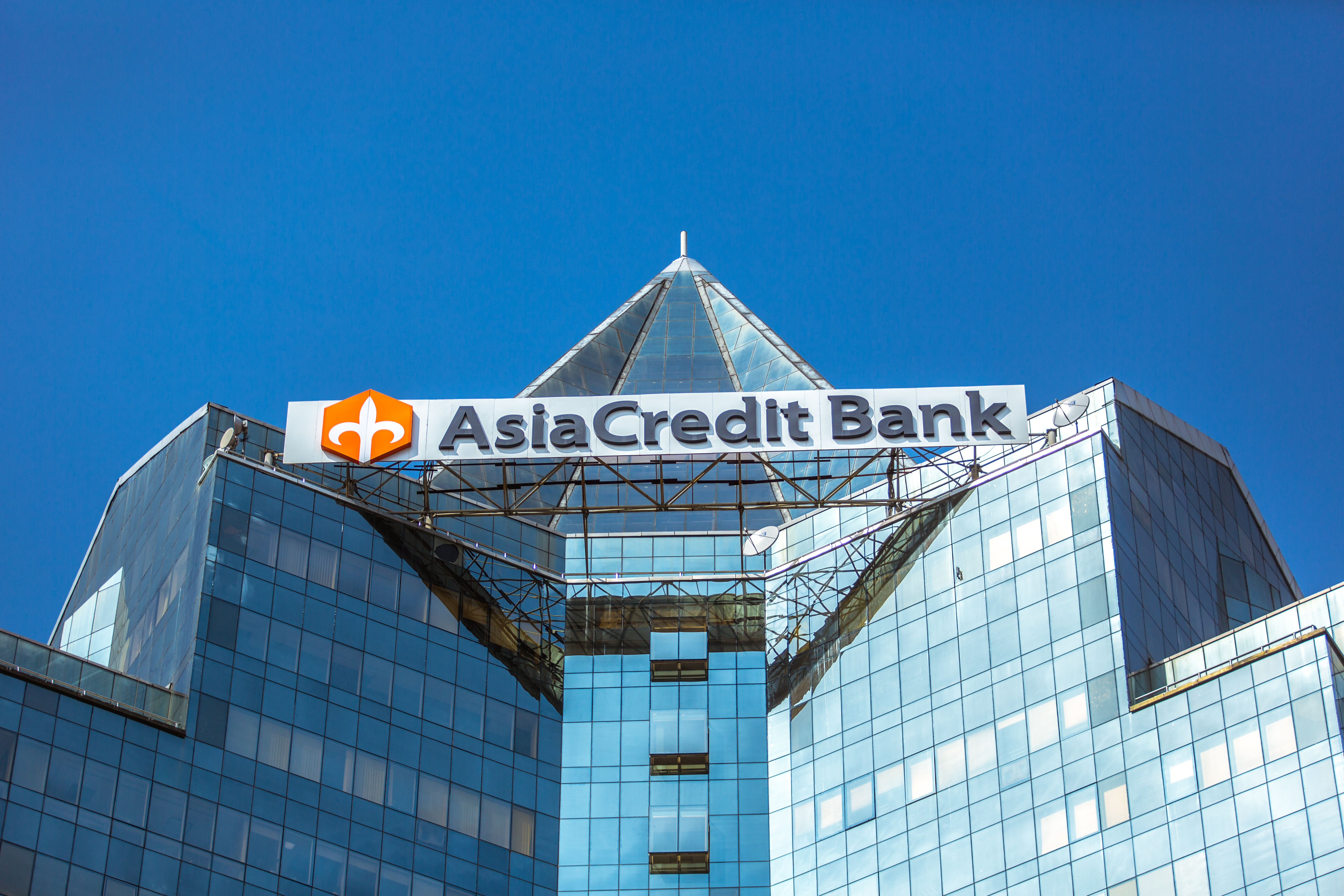 Подтверждены долгосрочный и краткосрочный кредитные рейтинги  АО «AsiaCredit Bank (АзияКредит Банк)» на уровне «B-/B».