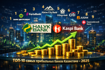Как изменилась топовая десятка самых прибыльных банков Казахстана?