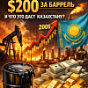 Дорогая нефть: сможет ли Brent дойти до $200 за баррель и что это даст Казахстану  